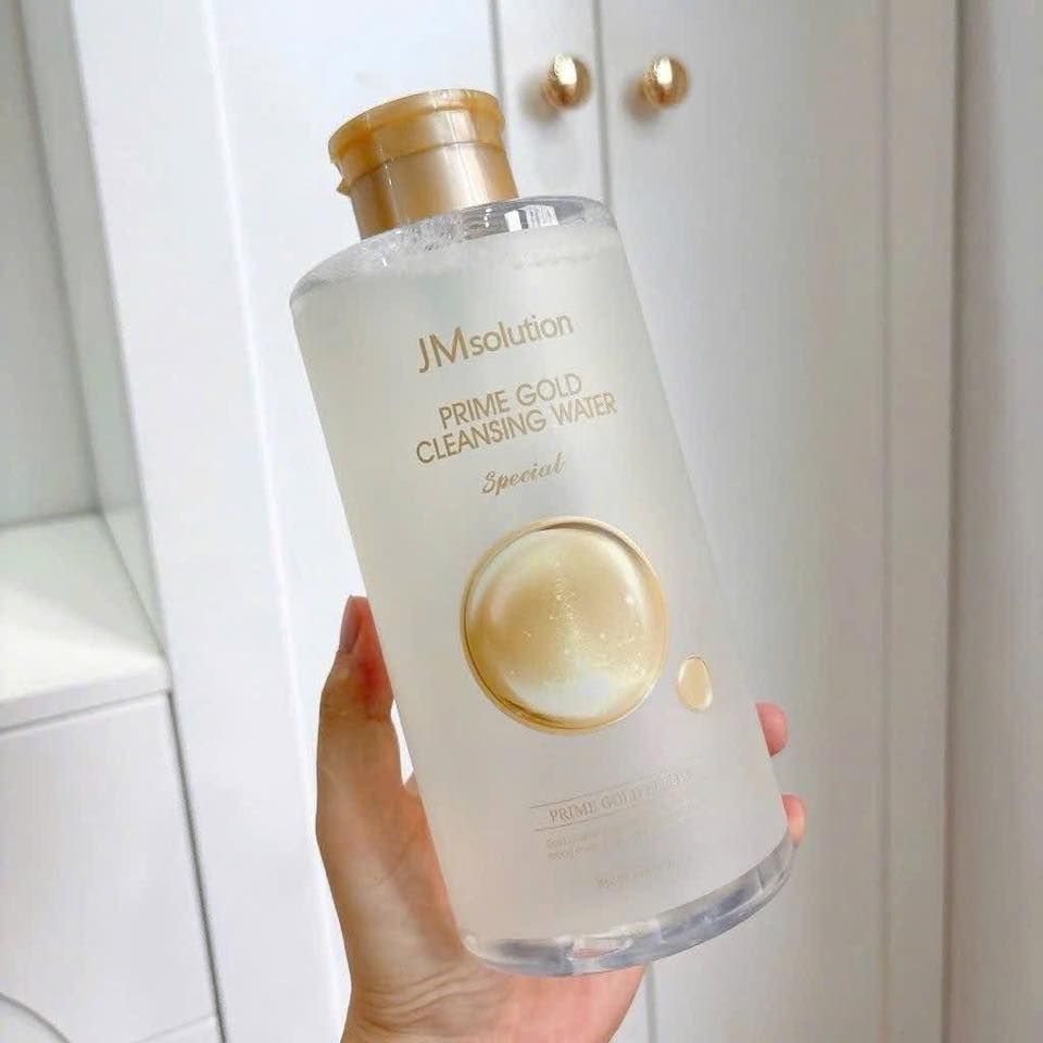 Nước Tẩy Trang JMsolution Hyaluronic Acid Mọi Loại Da 500ml Hyaluronic Ampoule Cleansing Water