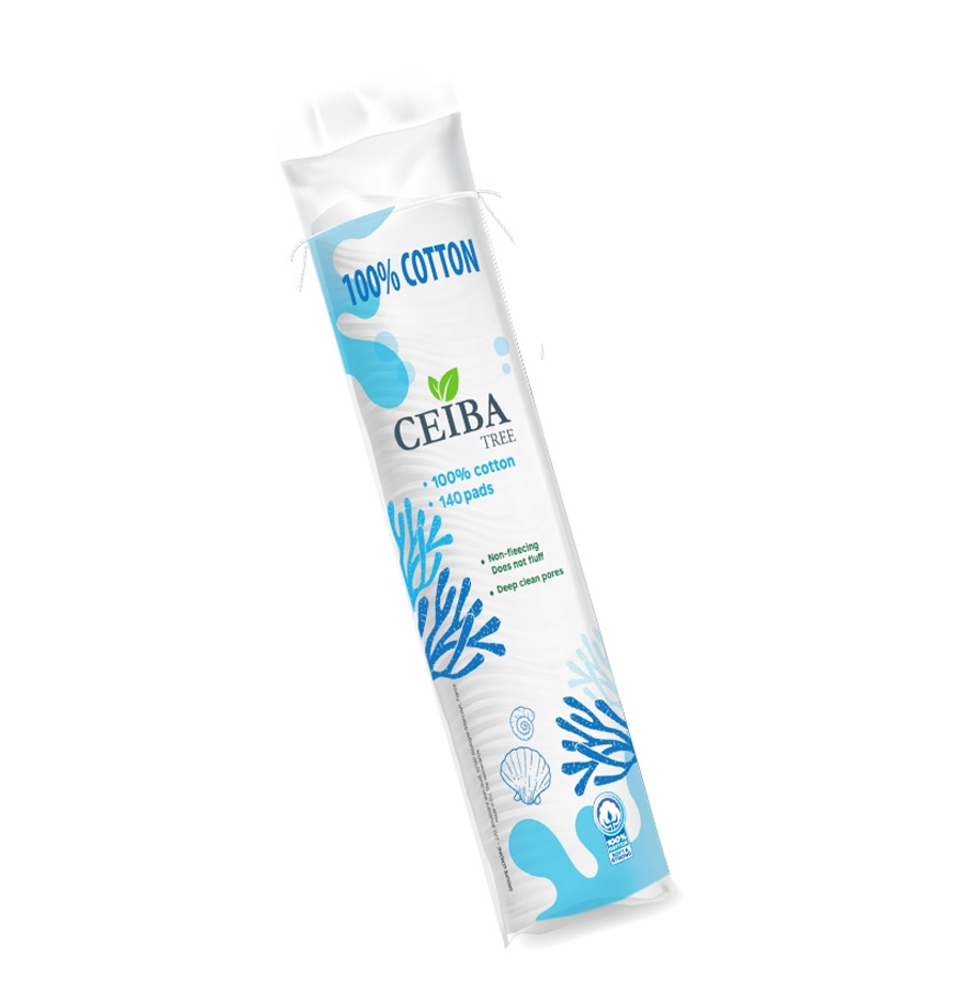 Bông tẩy trang 100% Cotton Ceiba Tree 234 miếng