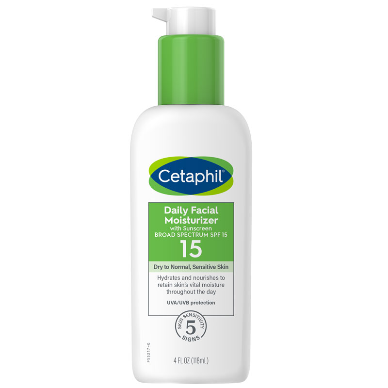 Sữa dưỡng ẩm chống nắng cho da nhạy cảm Cetaphil Daily Facial Moisturizer SPF15/PA++ 118ml