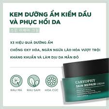 Kem dưỡng ẩm & phục hồi da Caryophy Skin Repair Cream 50ml