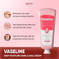 Kem dưỡng da tay Vaseline 24h Deep Moisture Hand & Nail Cream 60ml