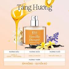 Nước hoa 15% tinh dầu lưu hương 12h Kiss My Body EAU DE PARFUM 50ml