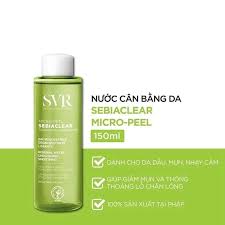 Nước hoa hồng làm dịu da, giảm kích ứng SVR Sebiaclear Micro Peel 150ml