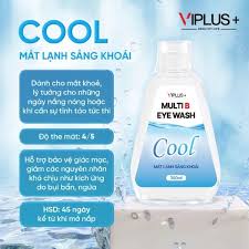 Nước rửa mắt làm sạch và thư giản mắt VIPLUS+ Multi B Eye Wash 300ml