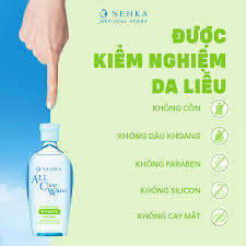 Nước tẩy trang kiểm soát dầu nhờn, ngừa mụn SENKA All Clear Water Micellar Formula Fresh Anti Shine 70ml