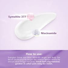 Sữa dưỡng thể trắng da dạng Gel White B3 Bright Grace and Glow 150ml