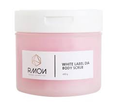 Tẩy tế bào chết body muối hồng RMON White Label Dia Body Scrub 400g