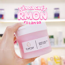 Tẩy tế bào chết body muối hồng RMON White Label Dia Body Scrub 400g
