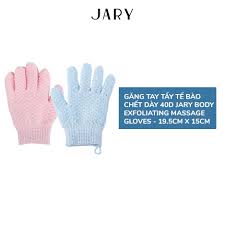 Găng tay tẩy tế bào chết Jary Body Exfoliating Massage Gloves