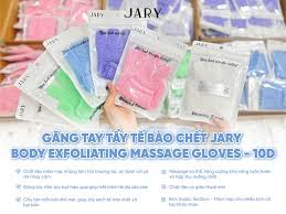 Găng tay tẩy tế bào chết Jary Body Exfoliating Massage Gloves