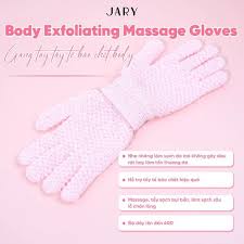 Găng tay tẩy tế bào chết Jary Body Exfoliating Massage Gloves