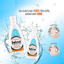 Dầu gội giảm gàu, sạch nấm Selsun 1% Selenium Sulfide Anti-Dandruff Shampoo 100ml