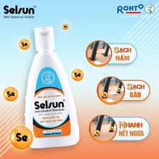 Dầu gội giảm gàu, sạch nấm Selsun 1% Selenium Sulfide Anti-Dandruff Shampoo 100ml