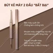 Chì kẻ mày kết hợp mascara lông mày Judydoll Duo Eyebrow Pencil 2in1