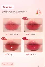 Son bóng có dưỡng Judydoll Iced Tea Watery Lip Gloss 2.4g