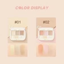Bảng kem che khuyết điểm 3 màu Judydoll Three-Shades Concealer Palette