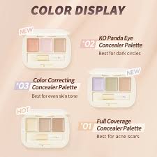 Bảng kem che khuyết điểm 3 màu Judydoll Three-Shades Concealer Palette