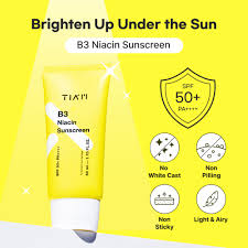 Kem Chống Nắng Phổ Rộng Dưỡng Trắng Da Mặt TIAM B3 Niacin Sunscreen SPF 50+ PA++++ 50ml