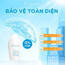 Kem Chống Nắng Vật Lý Dành Cho Da Nhạy Cảm SENKA Perfect UV Gentle Milk SPF 50+ PA++++ 40ml