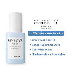 Serum Dưỡng Trắng Và Cấp Ẩm Cho Da Skin1004 Madagascar Centella Hyalu-Cica Blue Serum 50ml