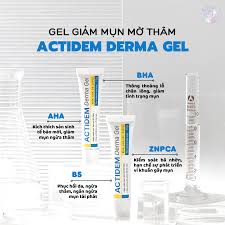 Gel giảm mụn, dưỡng ẩm da ACTIDEM Derma Gel 18gr / 40gr