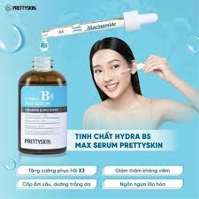 Tinh Chất Phục Hồi, Dưỡng Trắng Da Pretty Skin Hydra B5 Max Serum 50ml