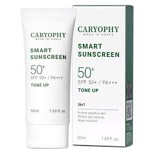 Kem Chống Nắng Caryophy Nâng Tone, Ngừa Mụn Smart Sunscreen SPF 50+ / PA+++ #Tone 50ml