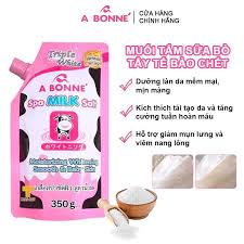 Muối Tắm Tẩy Tế Bào Chết Cơ Thể, Làm Sáng Da, Dưỡng Da Mịn Màng A Bonne Spa Salt