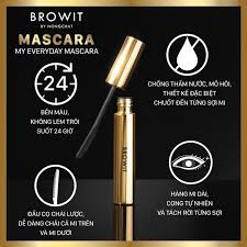 Chuốt Mi Browit Kéo Dài Và Cong Mi Dạng Đầu Lược 5.5g My Everyday Mascara #Endless Night