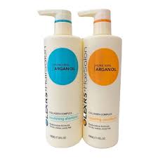 Bộ Gội Xả Ngăn Ngừa Rụng Tóc Olexrs + Hair Salon Pure 100% Argan Oil