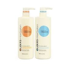 Bộ Gội Xả Ngăn Ngừa Rụng Tóc Olexrs + Hair Salon Pure 100% Argan Oil