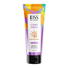 Sữa dưỡng thể chống nắng toàn thân hương nước hoa Kiss My Body SPF50 PA++++