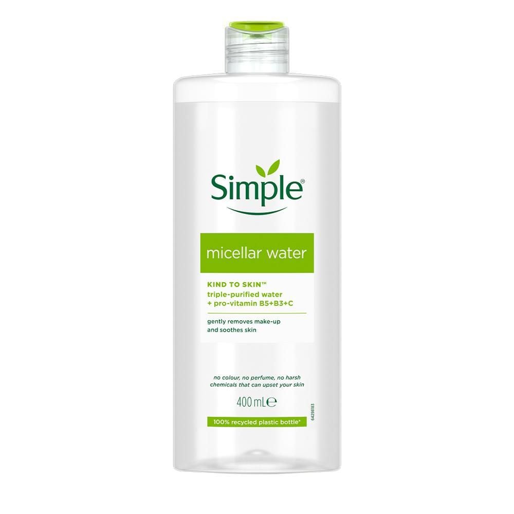 Nước Tẩy Trang Simple Làm Sạch Trang Điểm Kind To Skin Micellar Cleansing Water