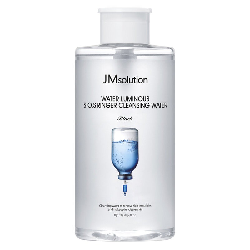 Nước Tẩy Trang JMsolution Hyaluronic Acid Mọi Loại Da 500ml Hyaluronic Ampoule Cleansing Water