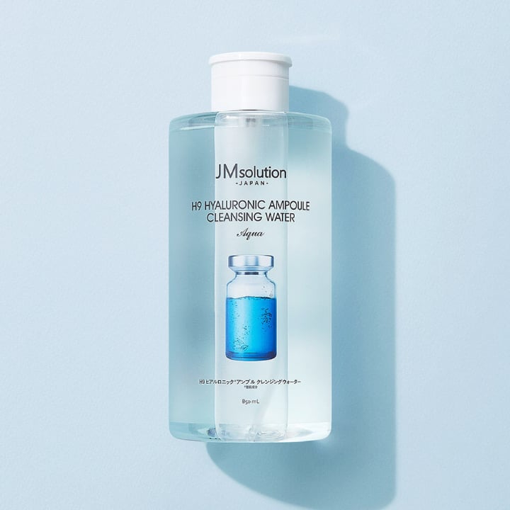 Nước Tẩy Trang JMsolution Hyaluronic Acid Mọi Loại Da 500ml Hyaluronic Ampoule Cleansing Water