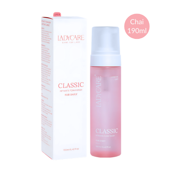 Bọt vệ sinh cân bằng độ pH LADYCARE Intimate Foam Wash