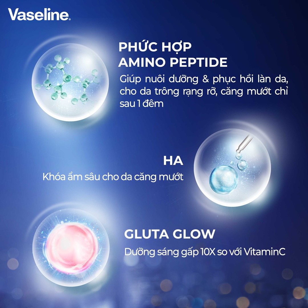 Sữa dưỡng thể chống nắng Vaseline Gluta-Hya Serum Burst UV Lotion