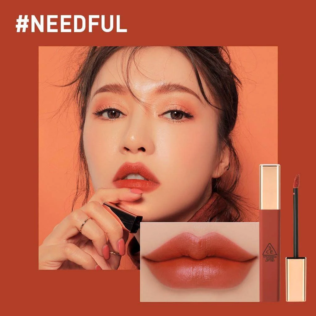 Son Kem Siêu Lì, Mịn Môi 3CE Cloud Lip Tint 4g