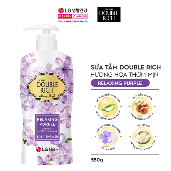 Sữa tắm hương nước hoa Double Rich Body Shower 800g