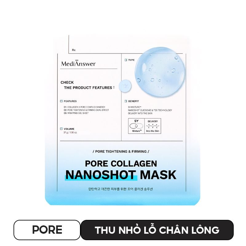 Mặt nạ thạch cung cấp collagen MediAnswer