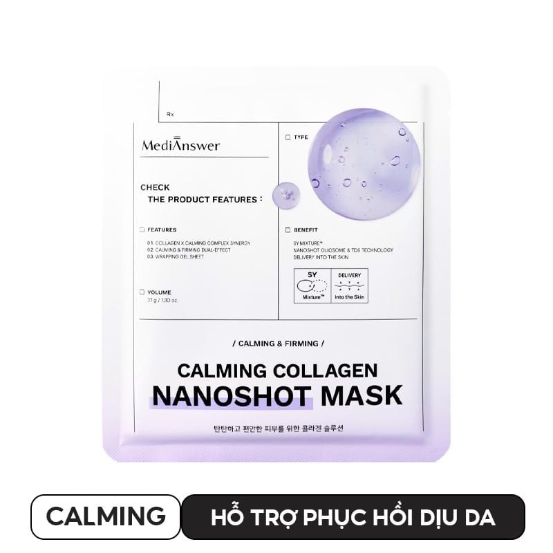 Mặt nạ thạch cung cấp collagen MediAnswer