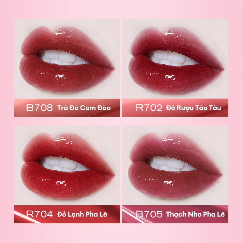 Son gương bóng COLORKEY Airy Lip Mirror Series 1.7g