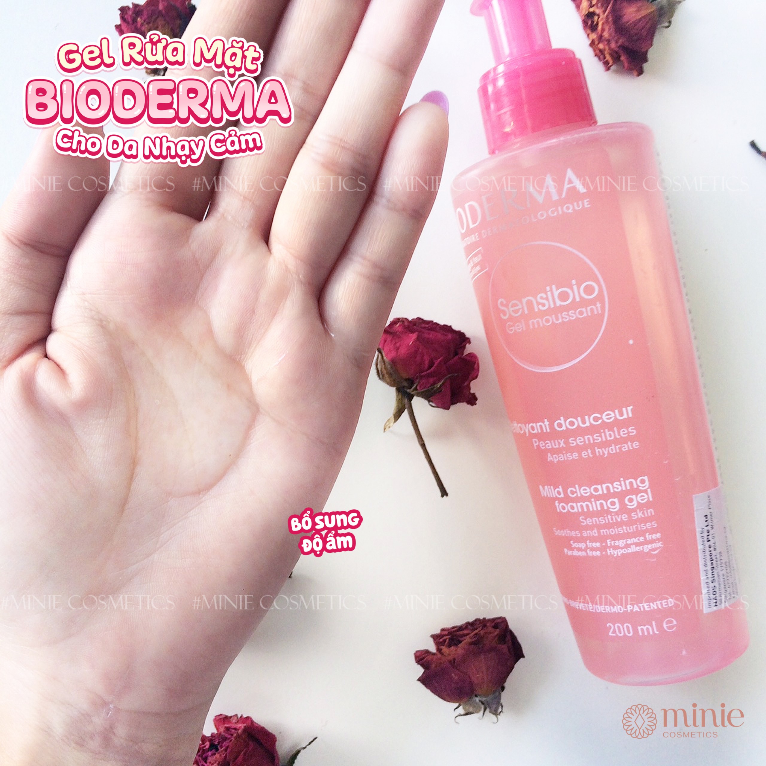 GEL RỬA MẶT BIODERMA - Sébium Gel Moussant Actif 200ML (Xanh Lá)