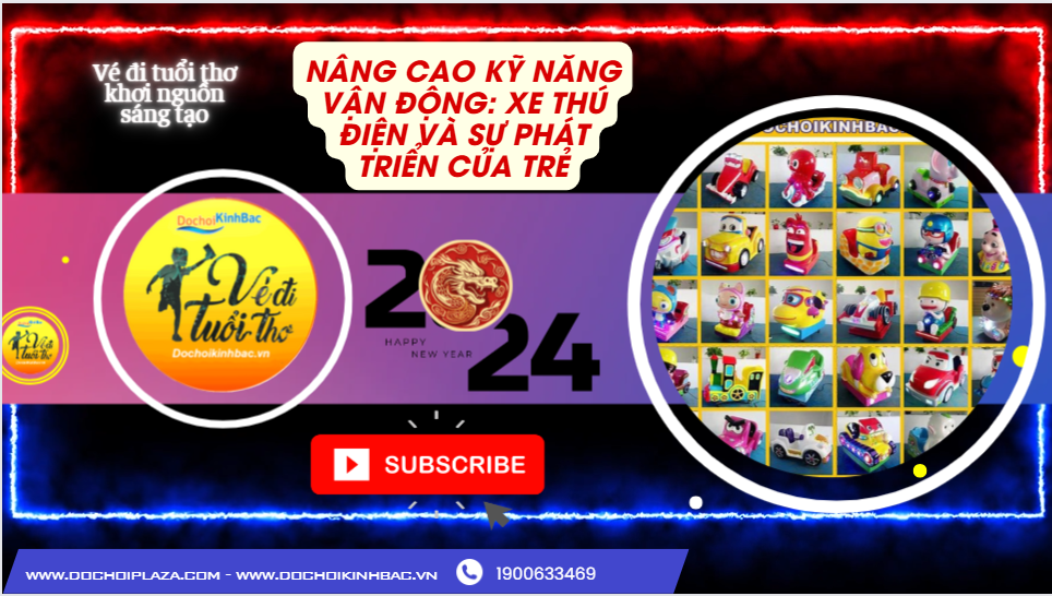 Nâng Cao Kỹ Năng Vận Động: Xe Thú Điện và Sự Phát Triển Của Trẻ