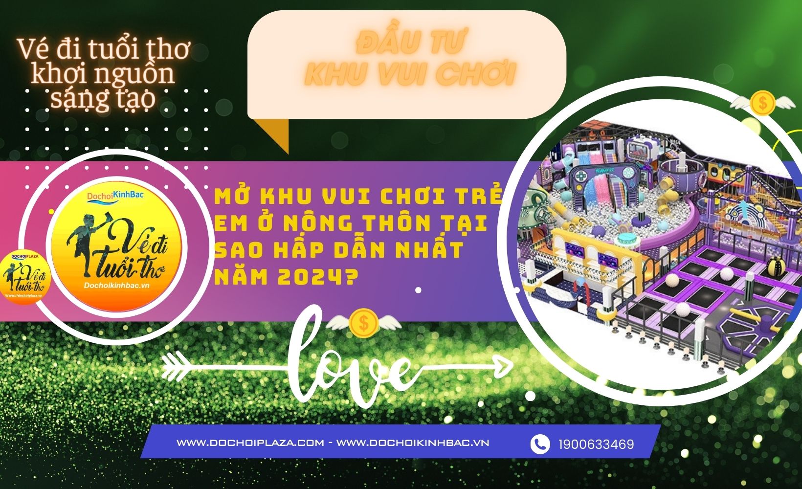 Mở khu vui chơi trẻ em ở nông thôn tại sao hấp dẫn nhất Năm 2024?