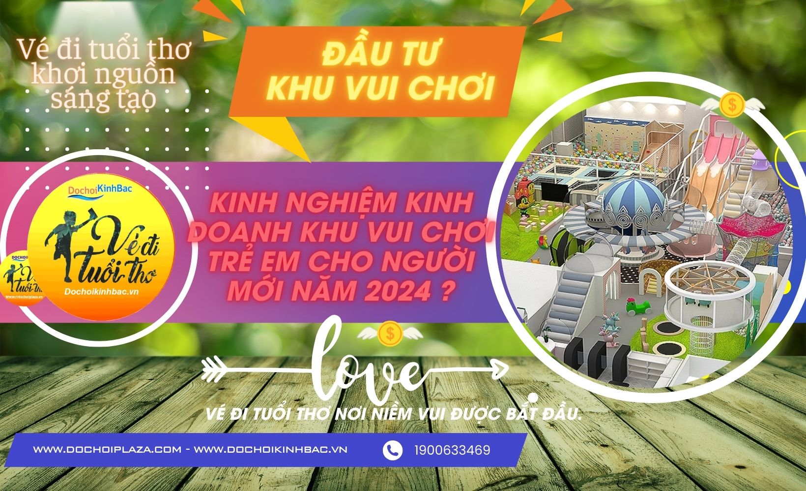 Kinh nghiệm kinh doanh khu vui chơi trẻ em cho người mới Năm 2024?
