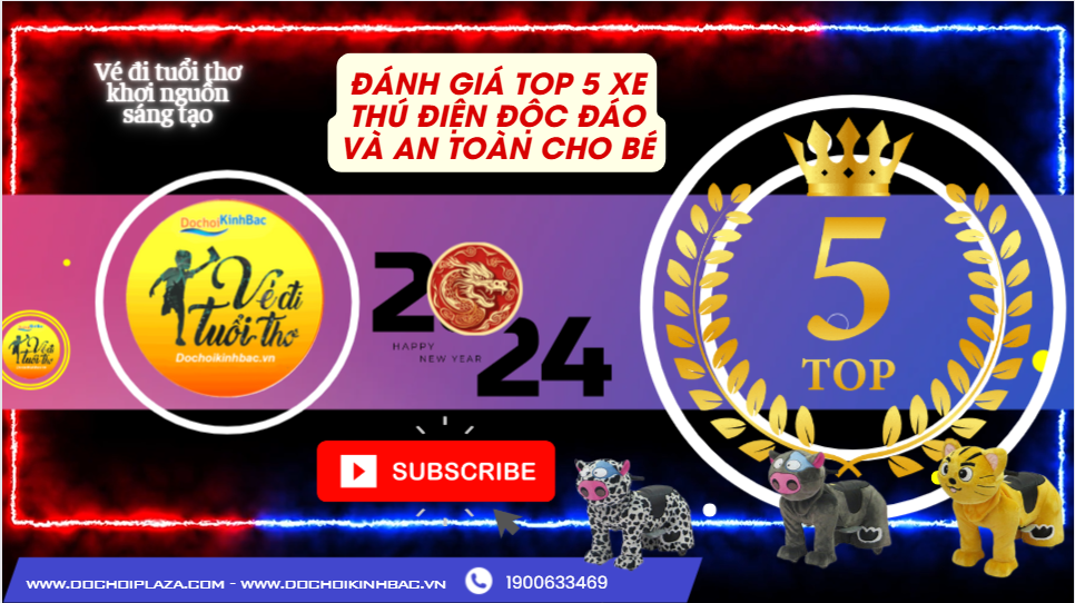 Đánh Giá Top 5 Xe Thú Điện Độc Đáo và An Toàn Cho Bé
