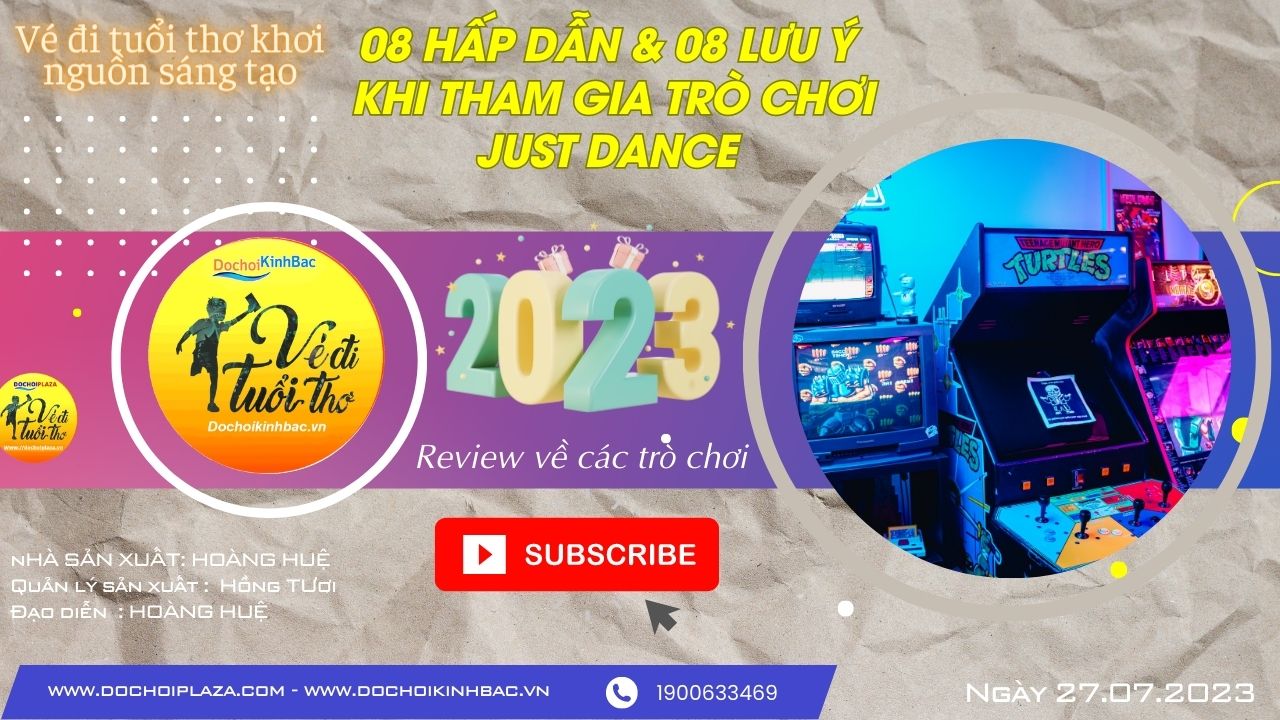 [Trò chơi mới] Vũ Điệu Sôi Động Trên Sàn Catwalk: Khám Phá Máy Trò Chơi Nhảy Just Dance 2023