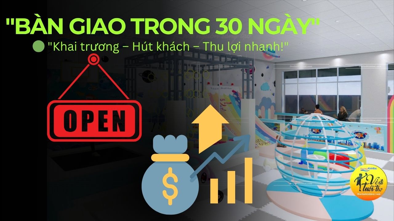 Bàn Giao Khu Vui Chơi Trong 30 Ngày – Tăng Tốc Khai Trương Hút Khách!