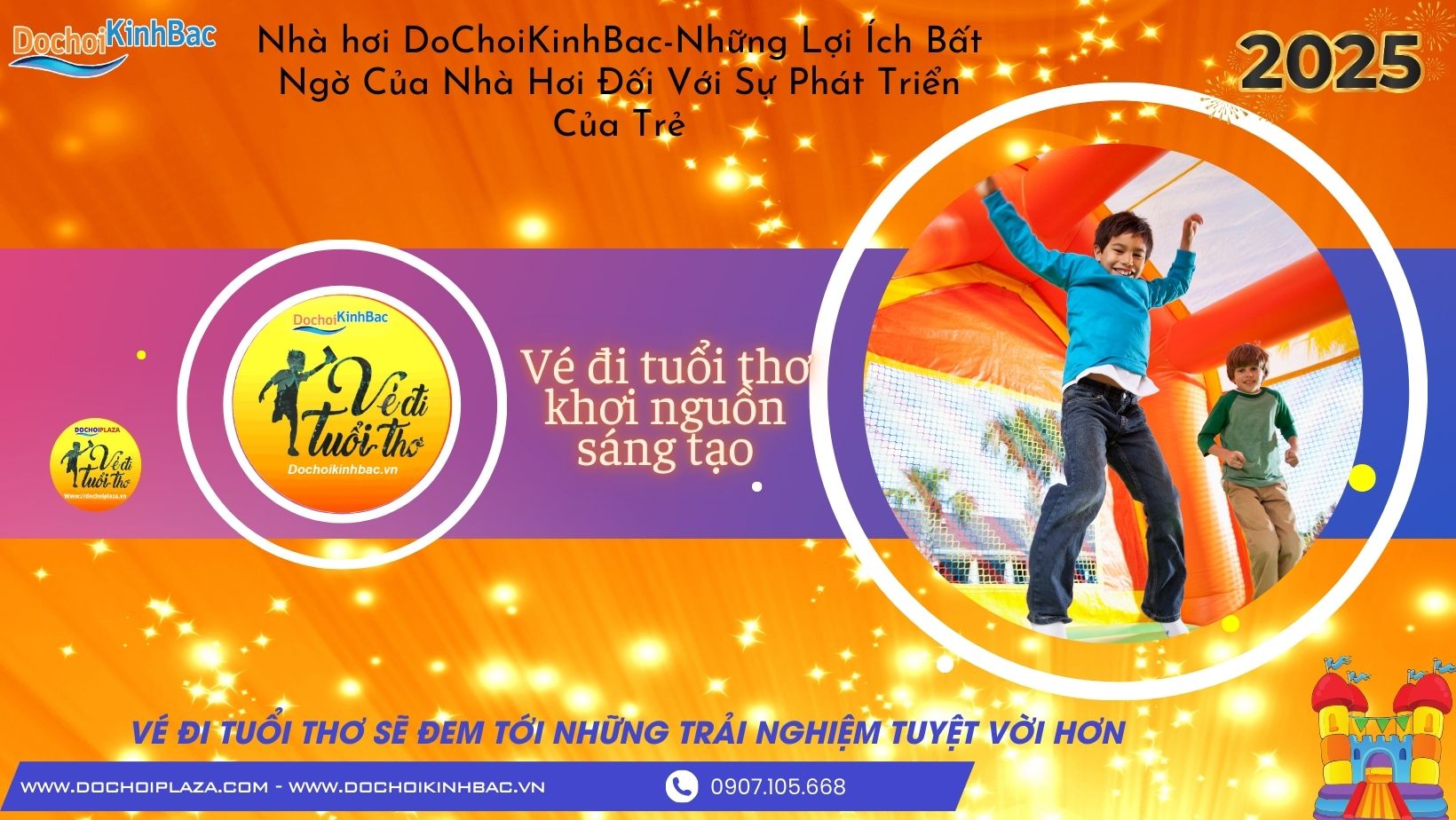Nhà hơi DoChoiKinhbac - Những Lợi Ích Bất Ngờ Của Nhà Hơi Đối Với Sự Phát Triển Của Trẻ